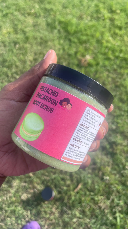 Pistachio Macaroon Body Scrub