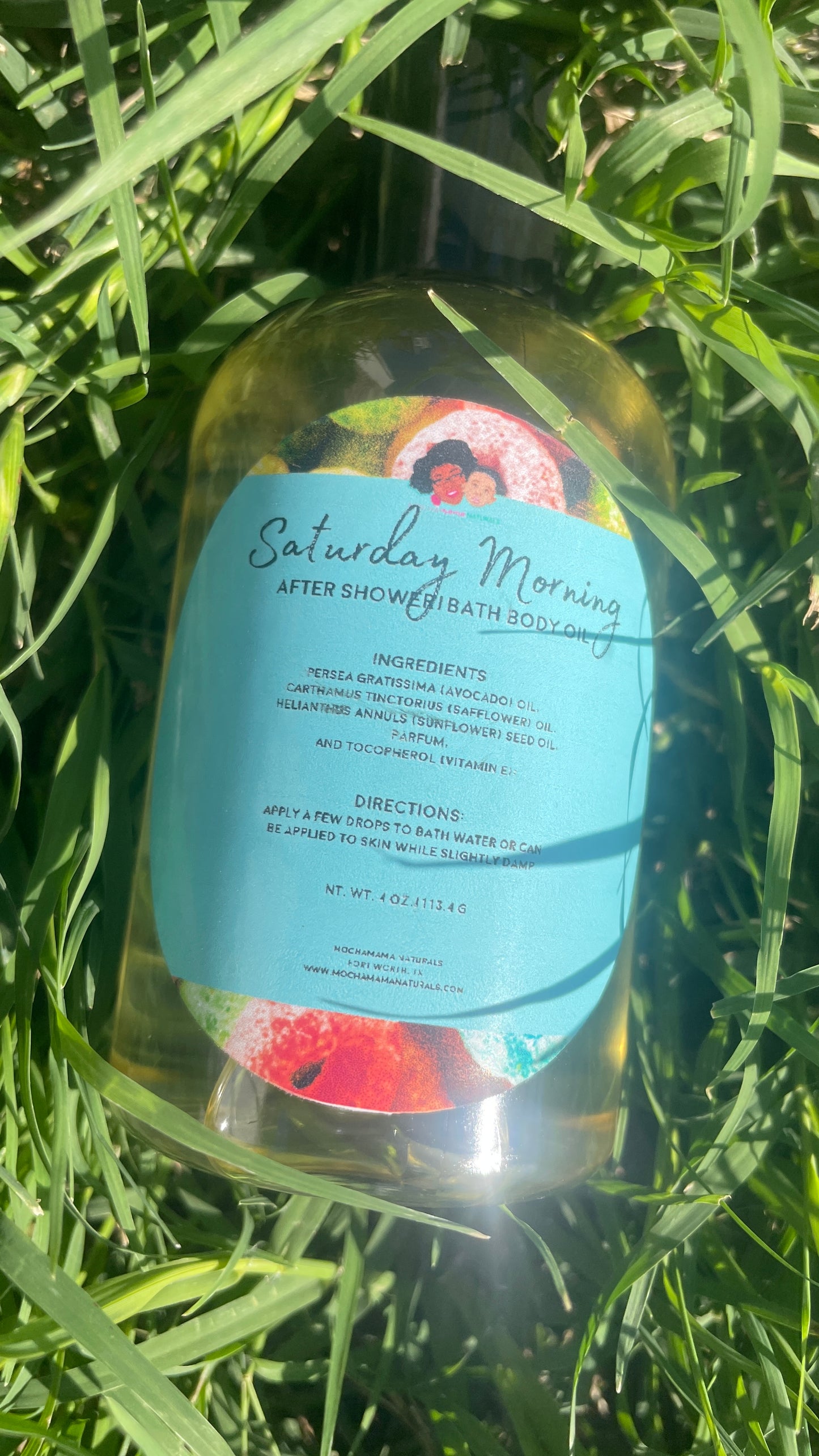 Saturday Mornings After shower/bath Body oil