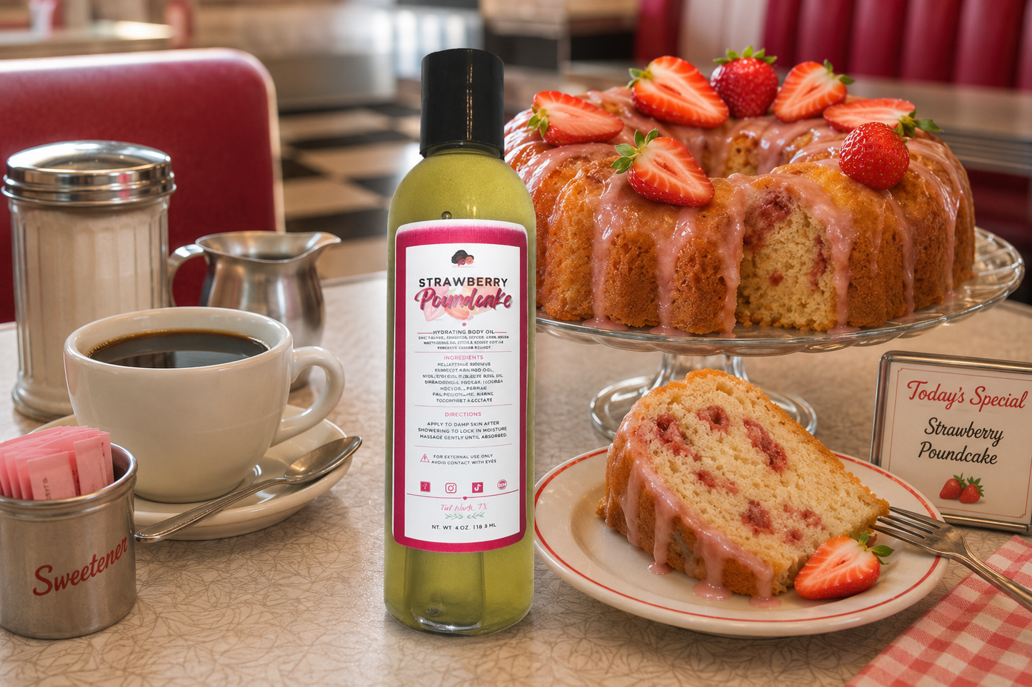 Strawberry Poundcake Hydrating Oil