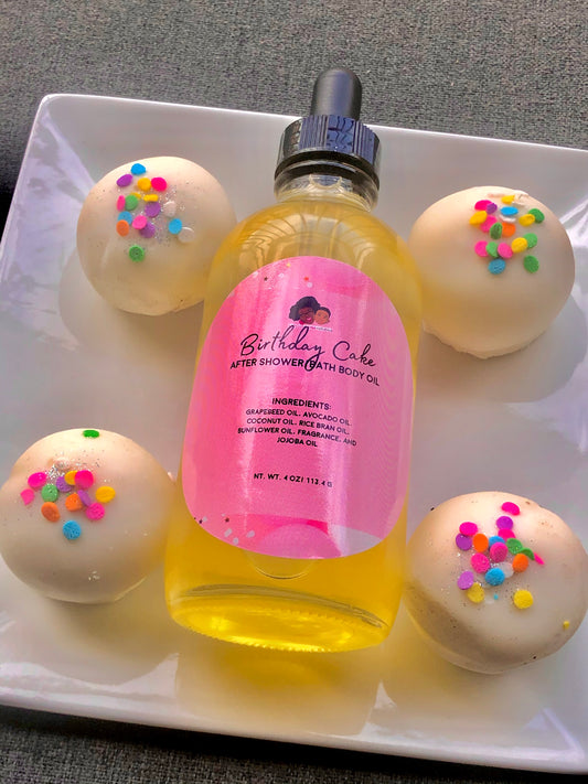 Birthday Cake After Shower/Bath Body Oil