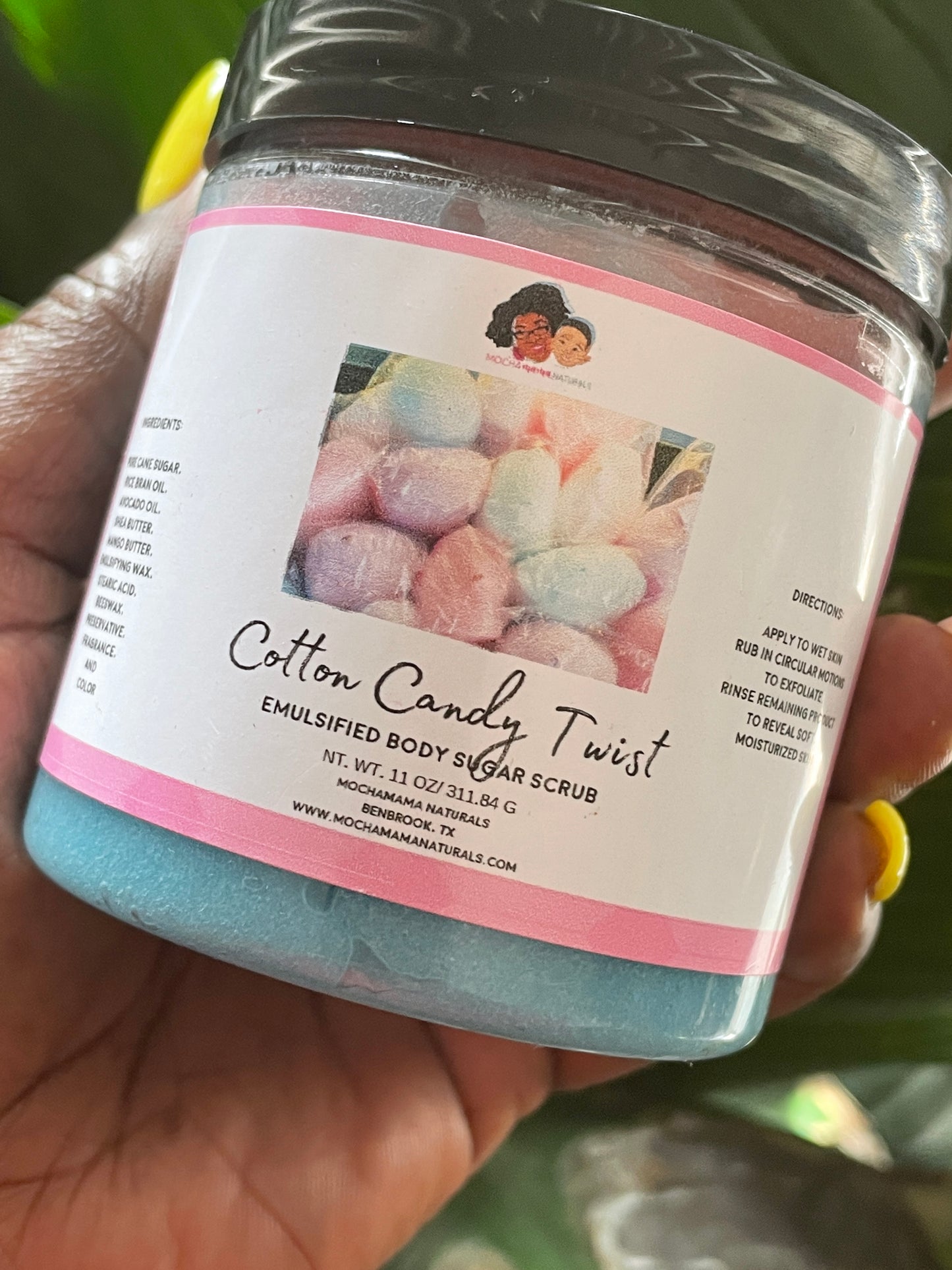 Cotton Candy Twist Emulsified Sugar Scrub