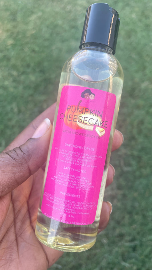 Pumpkin Cheesecake After Shower Body Oil