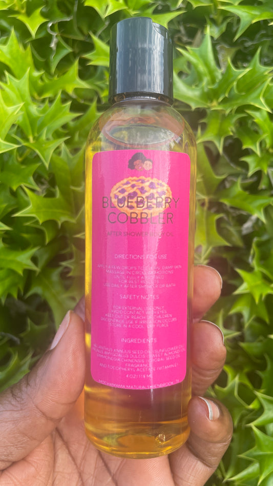 Blueberry Cobbler After Shower Body Oil