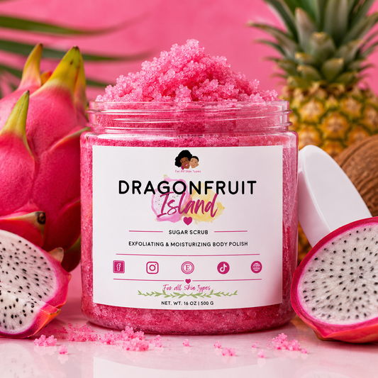 Dragonfruit Island Sugar Scrub 🌺🐉