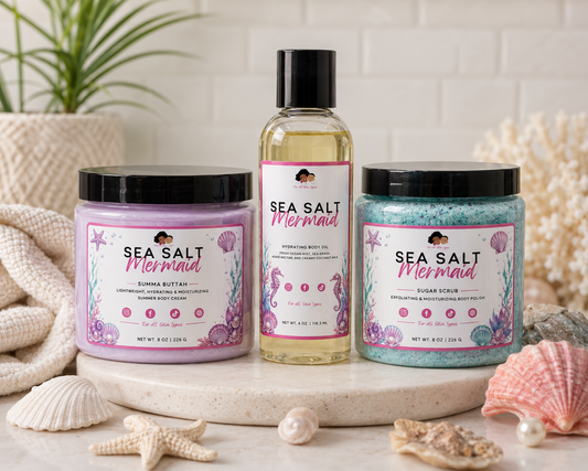 Sea Salt Mermaid Bundle 🧜🏾♀️🌊🐚