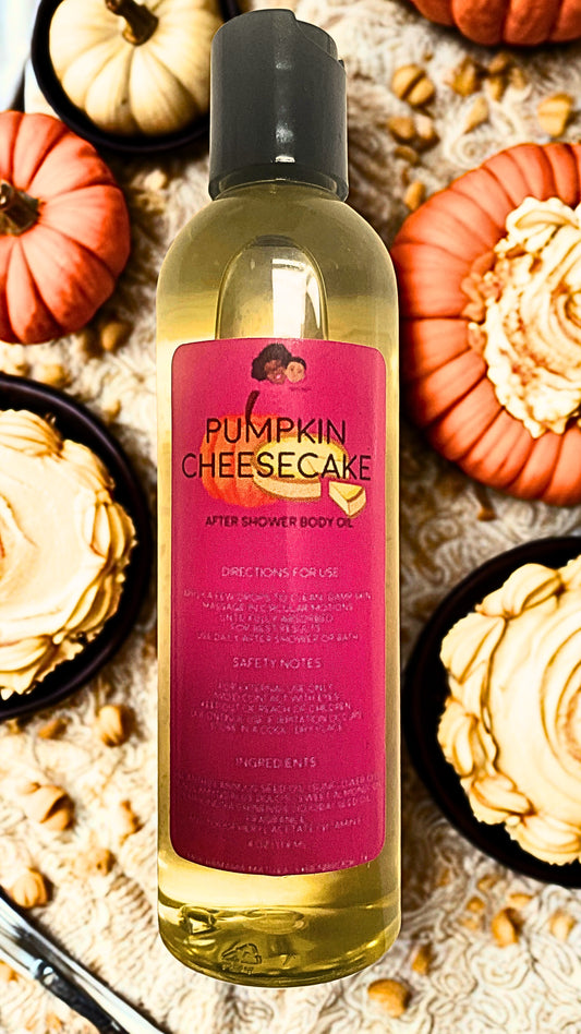 Pumpkin Cheesecake After Shower Body Oil