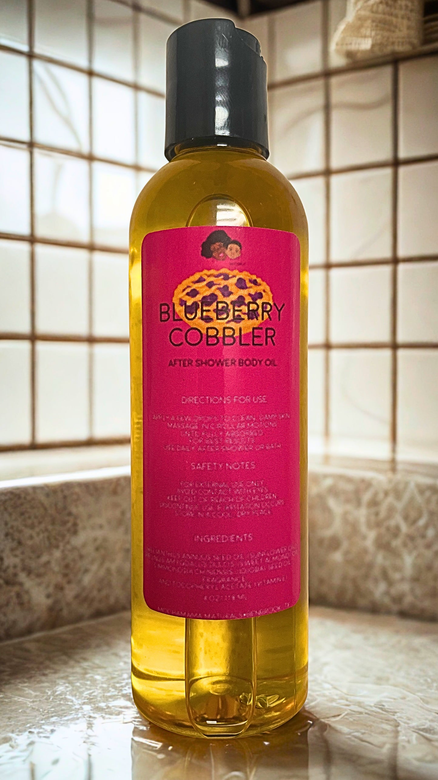 Blueberry Cobbler After Shower Body Oil