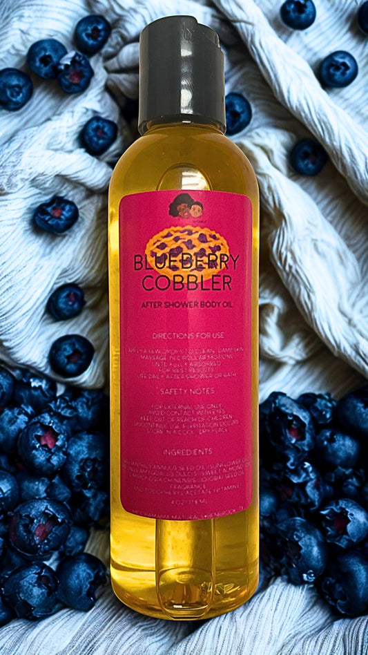 Blueberry Cobbler After Shower Body Oil