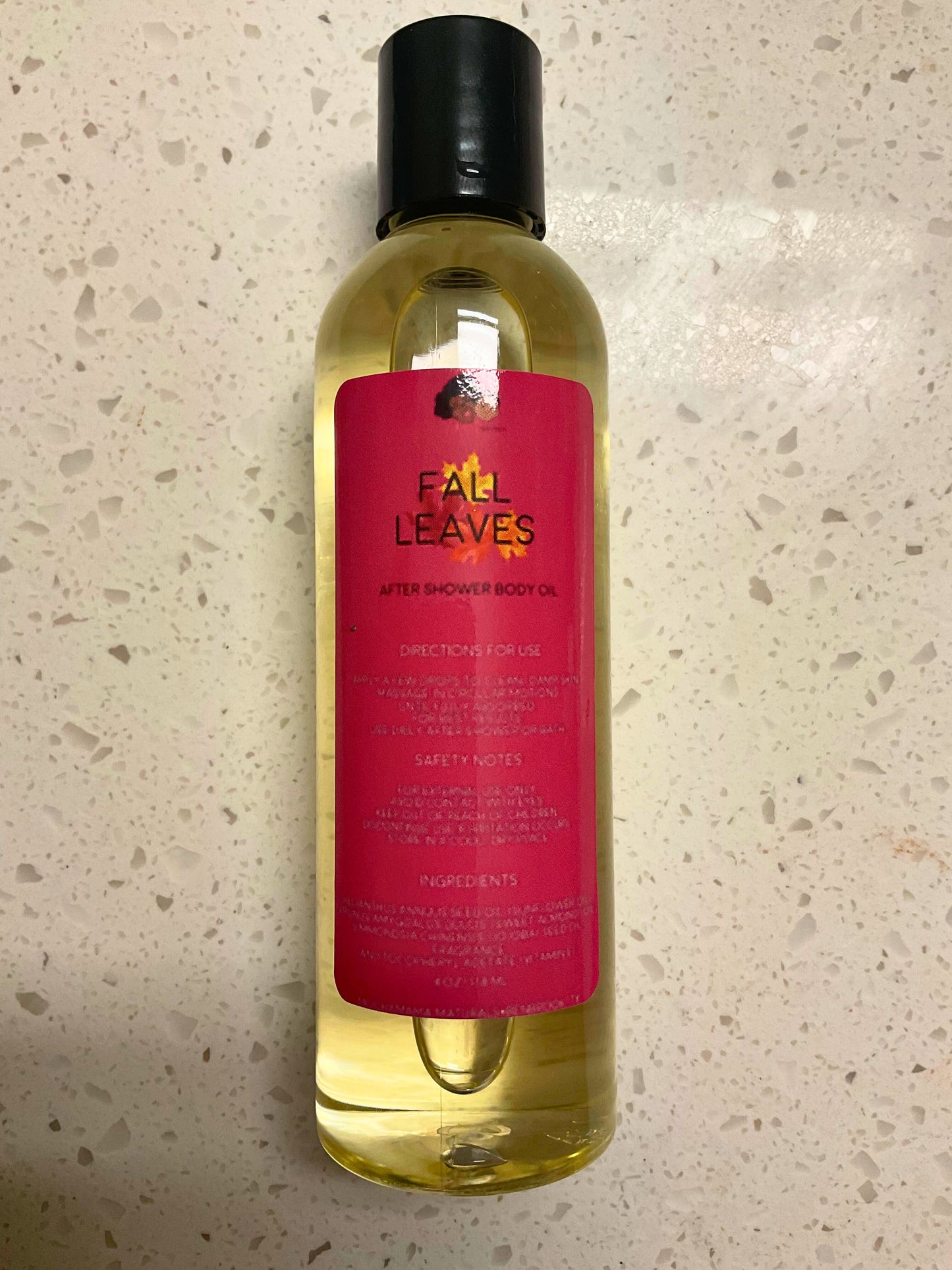 Fall Leaves After Shower Body Oil