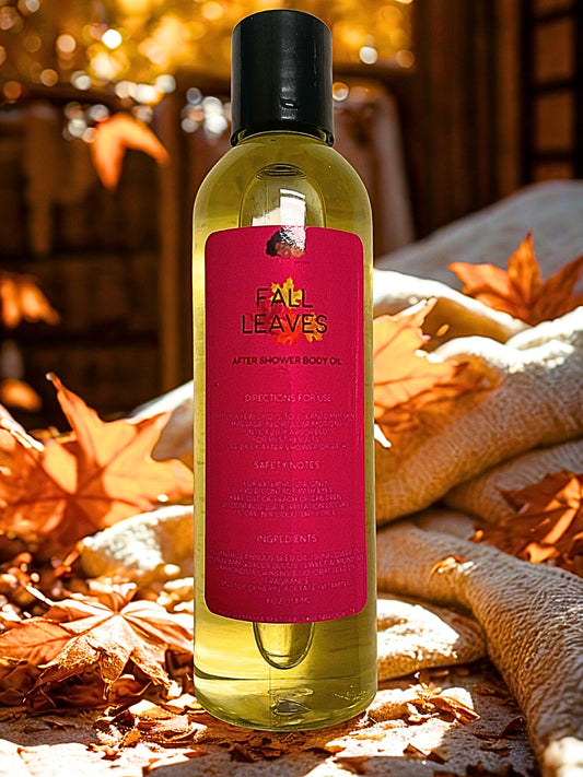 Fall Leaves After Shower Body Oil