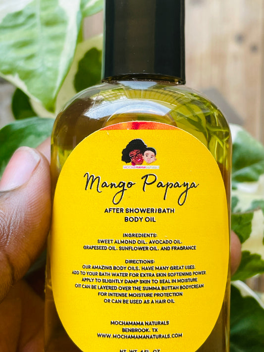 Mango Papaya After Shower/Bath Body Oil