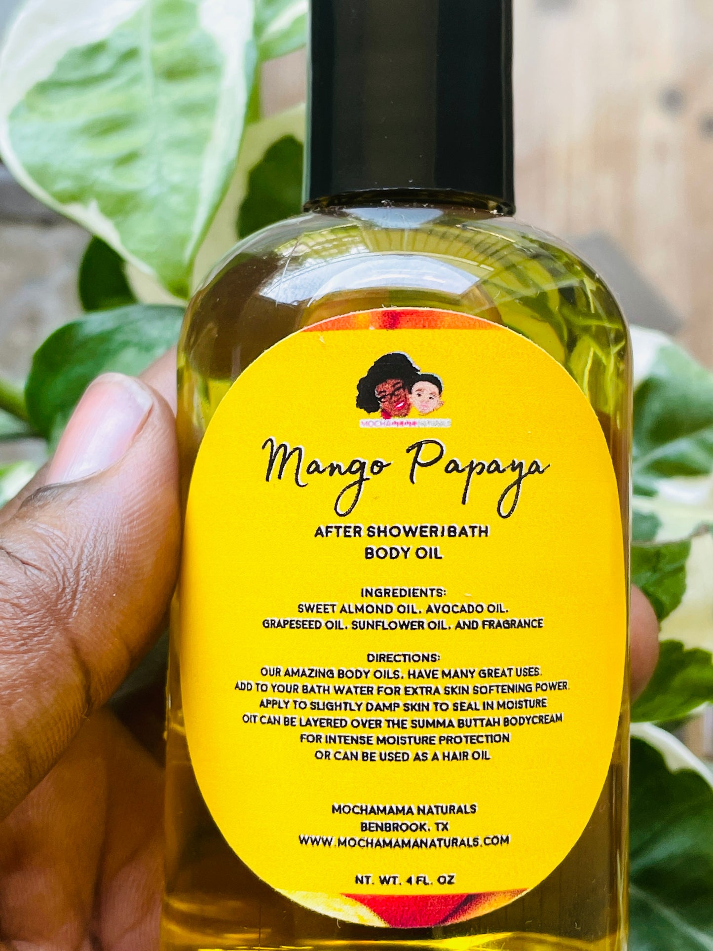 Mango Papaya After Shower/Bath Body Oil